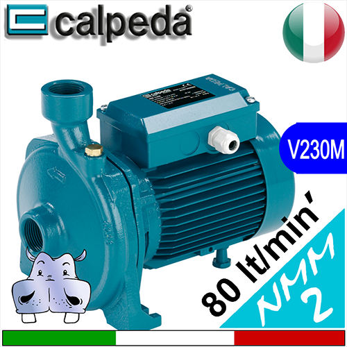 Elettropompe Monogirante Calpeda NM 2BA,  NM 2SA  Alimentazione elettrica trifase 400Vac 2
