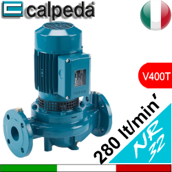 Elettropompa circolatore in-line Calpeda NR32 flangiatura DN32 - Alimentazione elettrica V400 Trifase