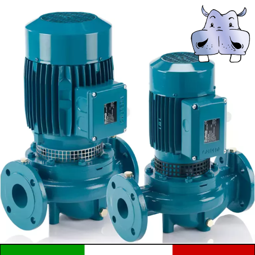 Elettropompa circolatore in-line Calpeda NRM40 flangiatura DN40 - Alimentazione elettrica V230 Monofase 3