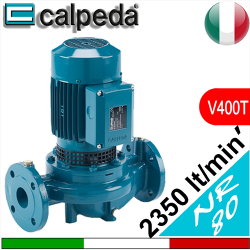 Elettropompa circolatore in-line Calpeda NR80 flangiatura DN80 modelli NR80-125 NR80-160 NR80-200 NR80-250 - Alimentazione elettrica V400 Trifase