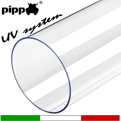 Guaina porta lampada, siluro di quarzo ricambio per sistemi di disinfezione ai raggi ultravioletti UV