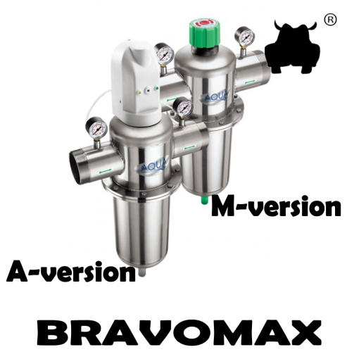 BRAVOMAX-A Filtro autopulente automatico per acqua, realizzazione integrale inox 3