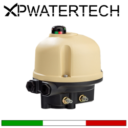 Attuatore elettrico abbinabile a Elettrovalvole motorizzate di zona per acqua, tensioni disponibili 24vad - 24 Vdc - 230Vac