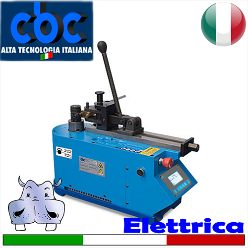 CBC - Curvatubi elettrica UNI60 digitale con albero intercambiabile