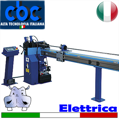 CBC - Curvatubi elettrica UNI70HC per curvare con e senza anima trifase