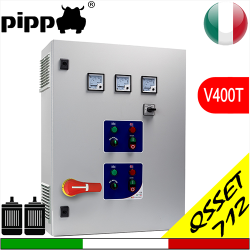 SOFT START Quadro avviatore soft start per due elettropompe acque reflue SOFT SEWAGE START 2 MOTORS SQ712