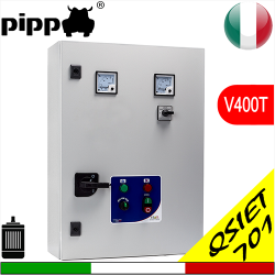 Quadro avviatore a impedenza e protezione per una elettropompa sommersa acque reflue trifase V400 T SEWAGE IMPEDANCE SQ701