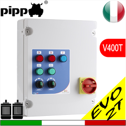 Quadro avviatore e protezione per due elettropompe sommerse acque reflue trifase V400 T SEWAGE EVO 2 MULTI
