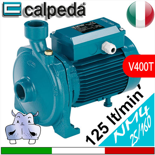 Elettropompe Monogirante Calpeda NM4 25-160BA NM4 25-160AA Alimentazione elettrica trifase 400Vac 4 poli