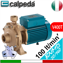 Elettropompe Bigiranti corpo pompa in bronzo Calpeda BNMD20-140-BA BNMD20-140-AA Alimentazione elettrica trifase 400Vac