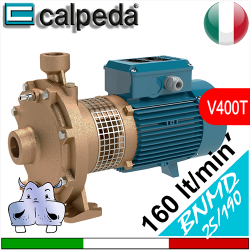 Elettropompe Bigiranti corpo pompa in bronzo Calpeda BNMD25-190CB BNMD25-190BA BNMD25190AB Alimentazione elettrica trifase 400Vac
