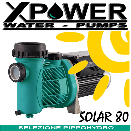 X-power Elettropompa per piscine - impianto solare - X-power PRO SOLAR