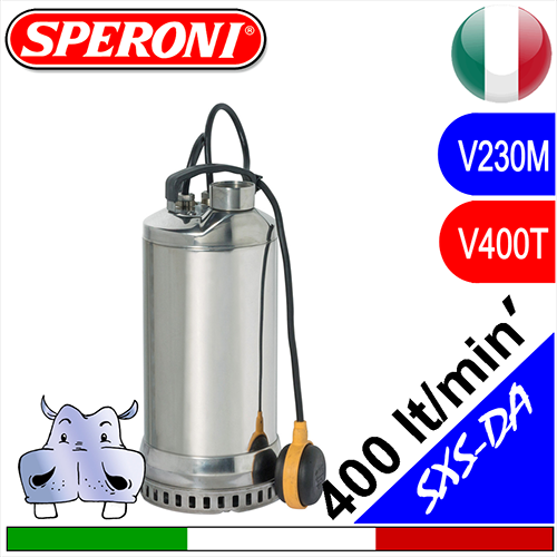 Speroni Elettropompa sommersa per drenaggio SXS DA