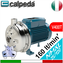 Elettropompe Monogirante Calpeda in acciaio inox aisi 316 NMXL 25 120B 25 120A  Alimentazione elettrica trifase 400Vac