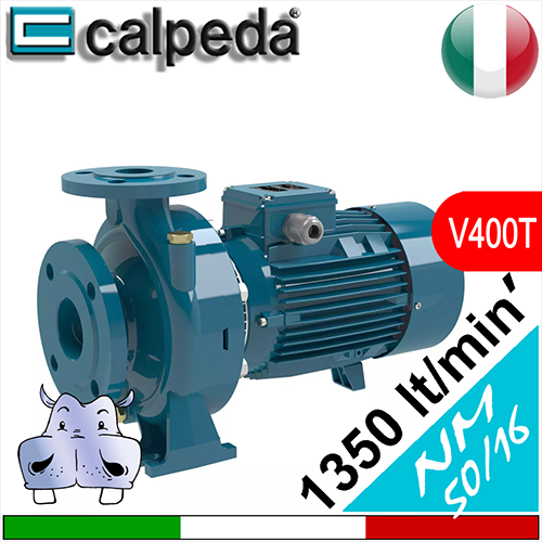 Elettropompe Monogirante Calpeda NM50 16BB - 50 16AB Alimentazione elettrica trifase 400Vac
