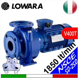 Lowara Elettropompa normalizzata in ghisa NSCE 50-250 trifase