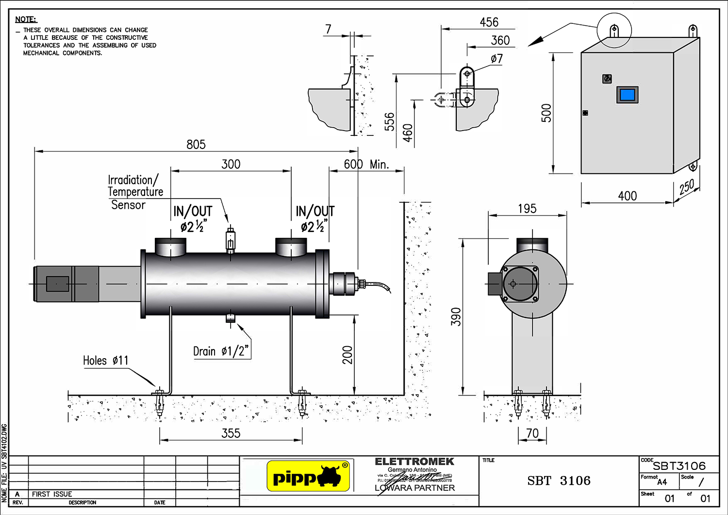 UV-Abwasserdesinfektion UV-Sterilisator Abwasser UV-Reaktor Abwasser UV-Desinfektionsanlage UV-Wasserdesinfektion