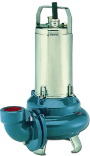 Pompa sommersa con girante Vortex anti intasamento - versione fornita senza galleggiante elettrico pre-montato nella pompa pompe per depuratori