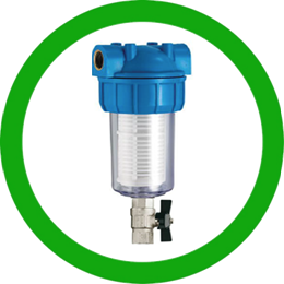 filtro con scarico acqua - filtro autopulente 1-2 valvola sfera-Filtri acqua potabile 