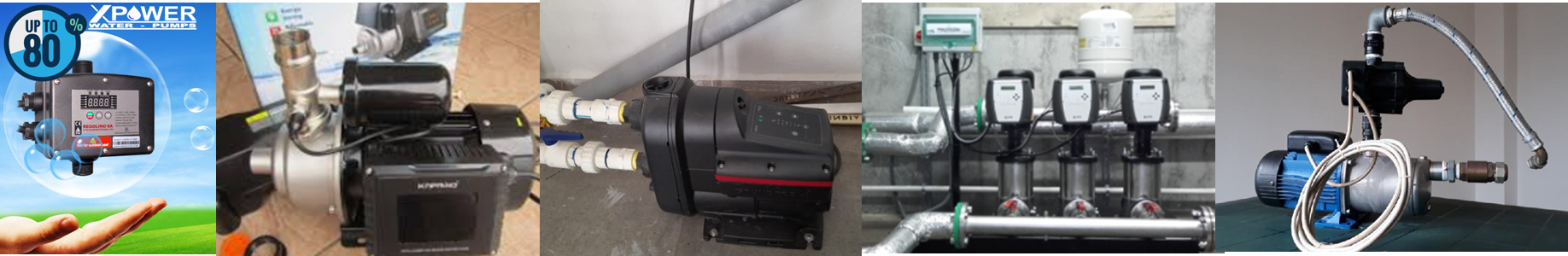 pompa inverter aumento pressione acqua inverter system