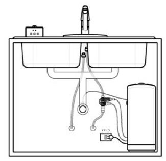 montaggio depuratore domestico acquaclick descrizione pratica