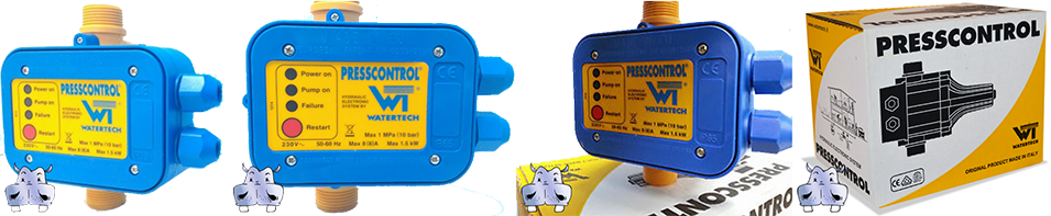 presscontrol elettronico controllo pompe a pressione costante taratura fissa