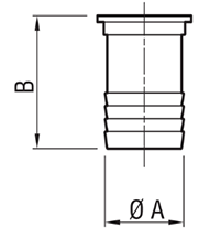 raccordo ottone per montaggio tubi in polietilene pn10 16 25