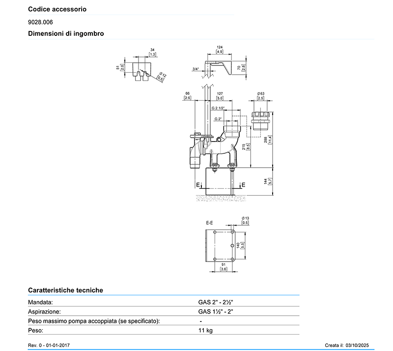All our couplings for use in water installations and sewage systems accoppiamento rapido pompe fognatura