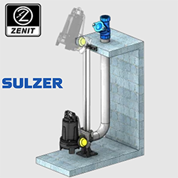 zenit flangia per piedi basamento sulzer
