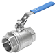valvola a sfera inox leva lunga ff femmina